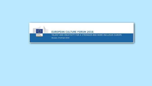 European Culture Forum 2016