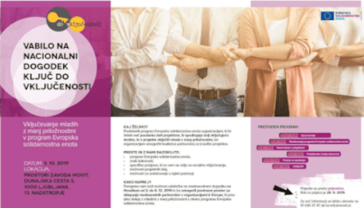 Key to Inclusion: Including Youth With Fewer Opportunities in the ESC