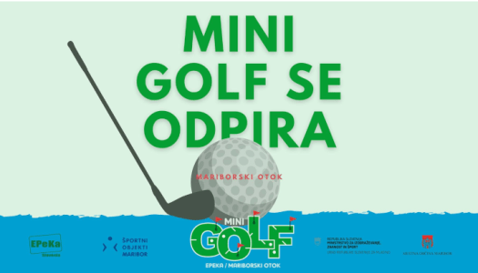 Mini golf se odpira!