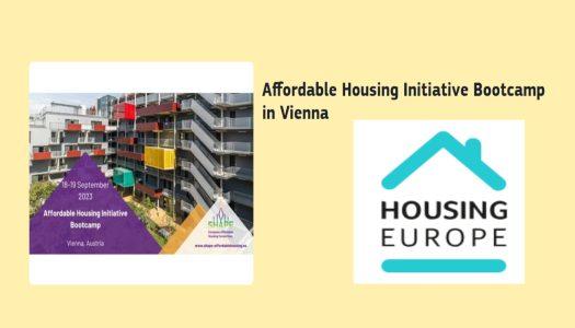 Affordable Housing Initiative Bootcamp in Vienna