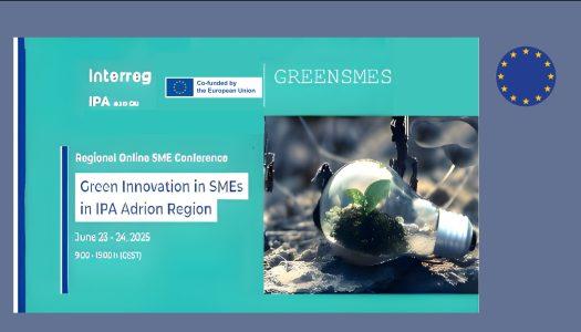 Green Innovation in SMEs in IPA Adrion Region