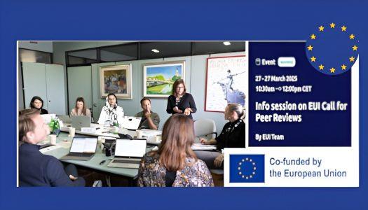 Info session on EUI Call for Peer Reviews