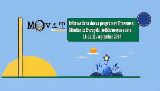 Informativna dneva programov Erasmus+: Mladina in Evropska solidarnostna enota