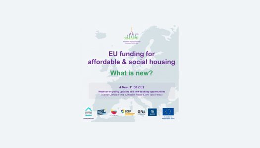 EU funding for affordable & social housing